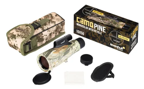 fényképe Levenhuk Camo 10x56 egyszemes távcső irányzékkal,  4