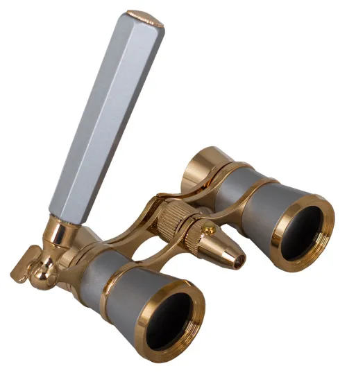 6463664 Levenhuk Broadway 325N színházi látcső (LED-lámpával ellátott lornyon),  6