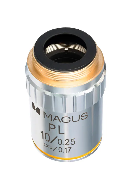 képe MAGUS MP10 10x/0,25 ∞/0,17 végtelen sík objektív,  4