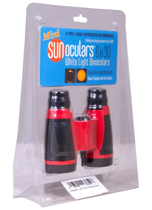 képe LUNT Mini SUNoculars 6x30 napelemes kétszemes távcső,  2