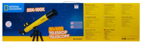 képe Bresser National Geographic 50/600 AZ teleszkóp tartóval,  15