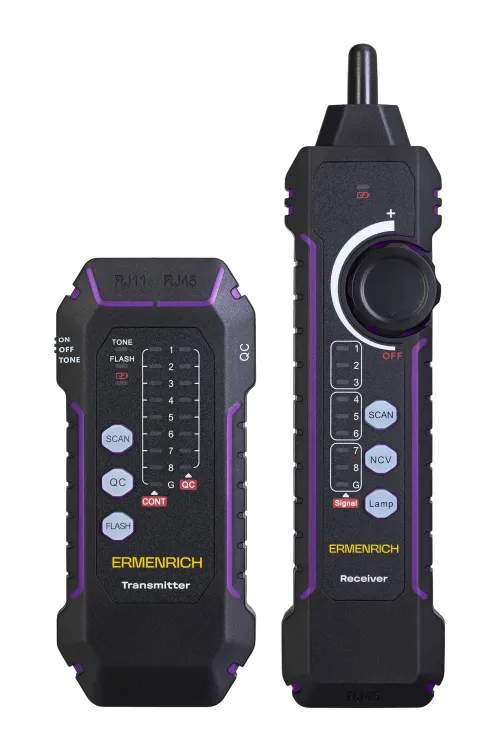 fotója Ermenrich NetGeeks NP35 hálózati kábeltesztelő,  3