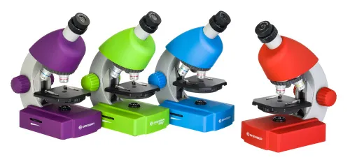 fotója Bresser Junior 40x-640x mikroszkóp, lila,  15