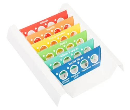 fényképe Levenhuk Discovery Flora & Fauna – 24 előkészített tárgylemezkészlet,  2