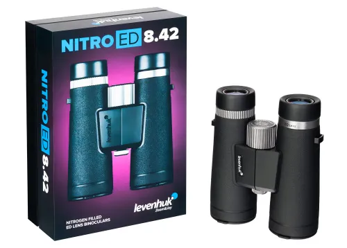 képe Levenhuk Nitro ED 8x42 kétszemes távcső,  4