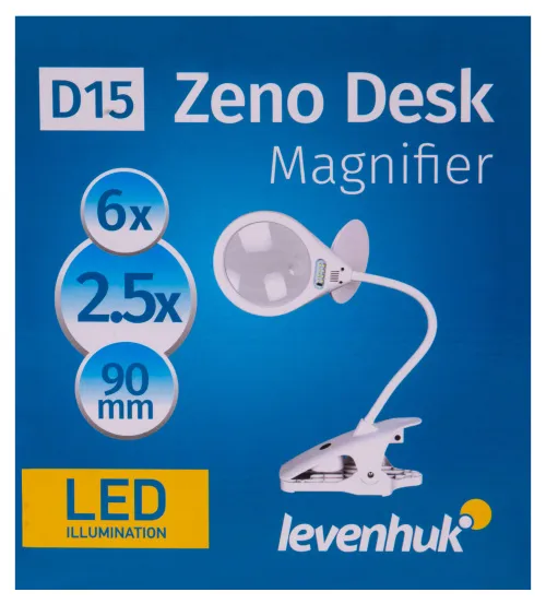 képe Levenhuk Zeno Desk D15 nagyító,  11