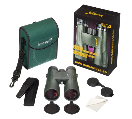 képe Levenhuk New Karma PRO ED 16x50 kétszemes távcső,  4