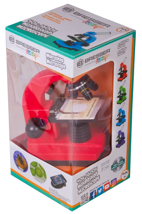 képe Bresser Junior Biolux SEL 40–1600x mikroszkóp,  11
