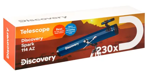 fényképe Levenhuk Discovery Spark 114 AZ teleszkóp könyvvel,  15