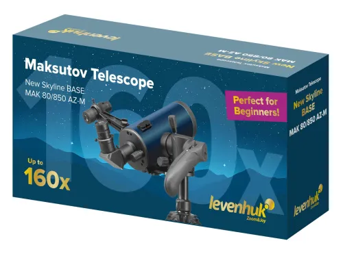 fényképe Levenhuk New Skyline BASE МАК 80/850 AZ-M teleszkóp ,  2