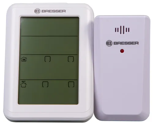 6463664 Bresser MyClimate hő / higrométeróra, fehér,  10