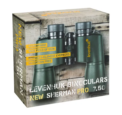 képe Levenhuk New Sherman PRO 7x50 kétszemes távcső,  13