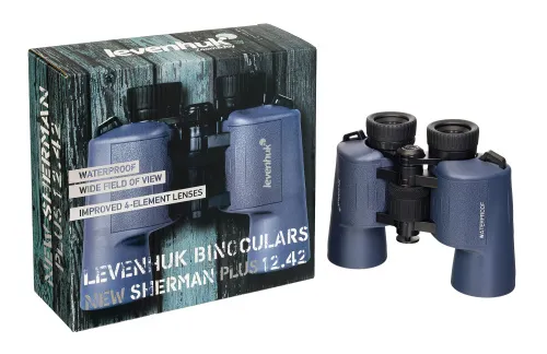fotója Levenhuk New Sherman PLUS 12x42 kétszemes távcső,  5