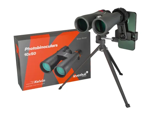 fotója Levenhuk Kelvin Snap 10x50 kétszemes fotótávcső,  2