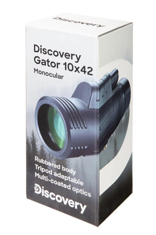 fényképe Levenhuk Discovery Gator 10x42-es egyszemes távcső,  10