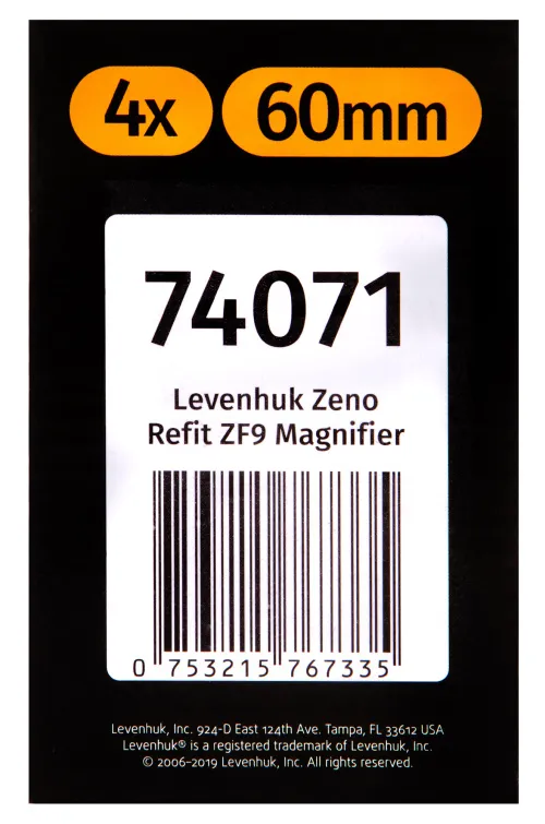 6463664 Levenhuk Zeno Refit ZF9 nagyító,  10