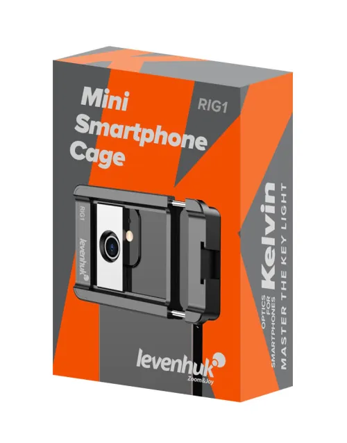 képe Levenhuk Kelvin RIG1 mini okostelefon-ketrec,  10