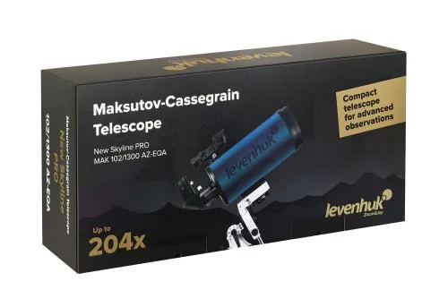 fényképe Levenhuk New Skyline PRO MAK 102/1300 AZ-EQA teleszkóp,  14