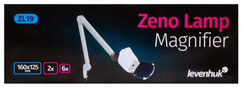 6463664 Levenhuk Zeno Lamp ZL19 LED nagyító,  14