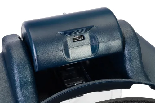 képe Levenhuk Discovery Crafts DHR 10 fejre rögzíthető, tölthető nagyító,  10