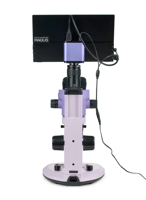 képe MAGUS Stereo D7T LCD PLUS digitális sztereomikroszkóp,  8