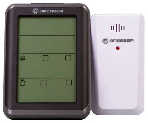 6463664 Bresser MyClimate hő / higrométeróra, fehér,  11