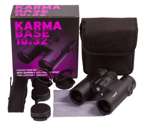 6463664 Levenhuk Karma BASE 10x32 kétszemes távcső,  2