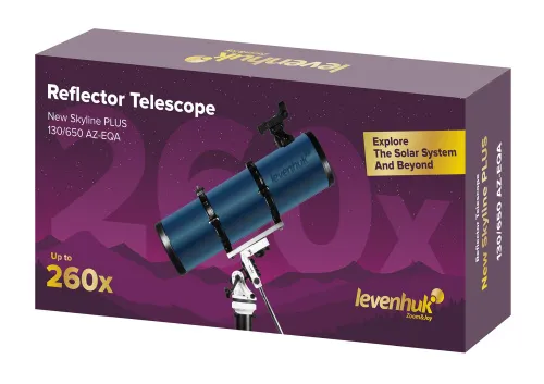 fotója Levenhuk New Skyline PLUS 130/650 AZ-EQA teleszkóp,  2