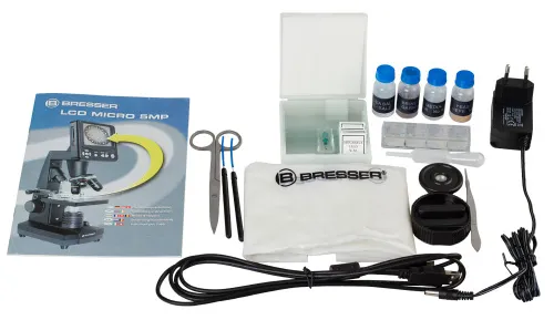 fényképe Bresser LCD 50x-2000x mikroszkóp,  5