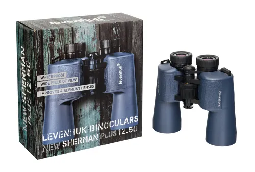 képe Levenhuk New Sherman PLUS 12x50 kétszemes távcső,  5