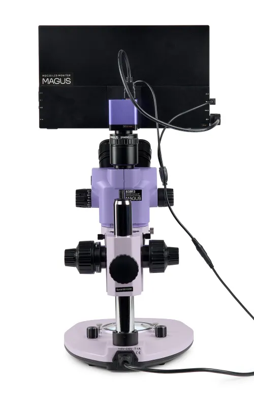 fotója MAGUS Stereo D8T LCD BASE digitális sztereomikroszkóp,  7