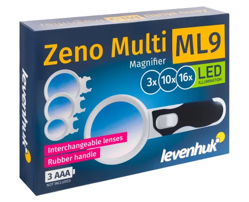 6463664 Levenhuk Zeno Multi ML9 nagyító,  10