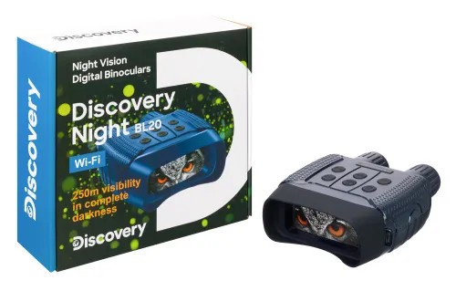 fényképe Levenhuk Discovery Night BL20 digitális éjjellátó kétszemes távcső háromlábú állvánnyal,  3