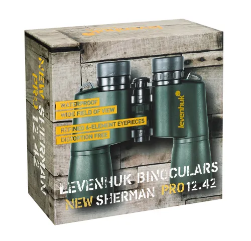 képe Levenhuk New Sherman PRO 12x42 kétszemes távcső,  13