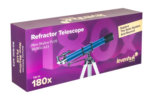 fényképe Levenhuk New Skyline PLUS 90/900 AZ3 teleszkóp,  13