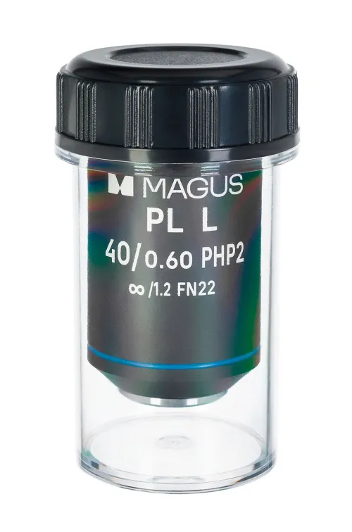 képe MAGUS 40HP 40х/0,60 Plan L phase PHP2 ∞/1,2 SzM 3,5 mm objektív,  2