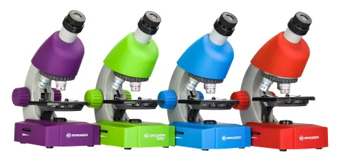 fotója Bresser Junior 40x-640x mikroszkóp, lila,  14