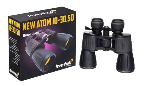 fényképe Levenhuk New Atom 10–30x50 kétszemes távcső,  5