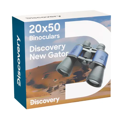 képe Levenhuk Discovery New Gator 20x50 kétszemes távcső,  13