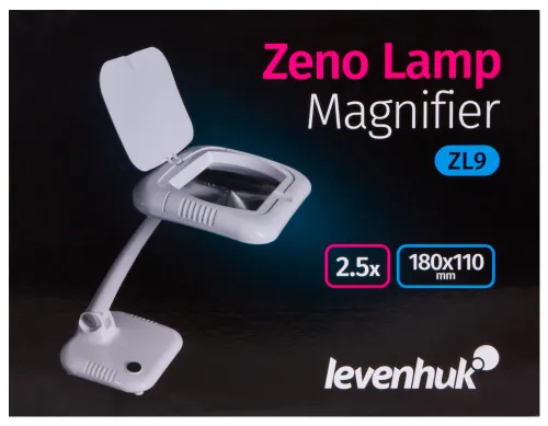 6463664 Levenhuk Zeno Lamp ZL9 nagyító,  12