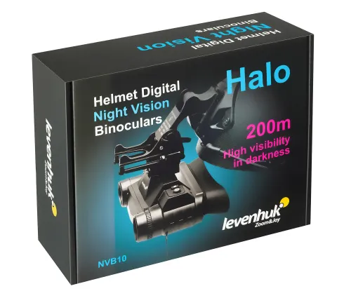 képe Levenhuk Halo NVB10 Helmet digitális éjjellátó kétszemes távcső,  18