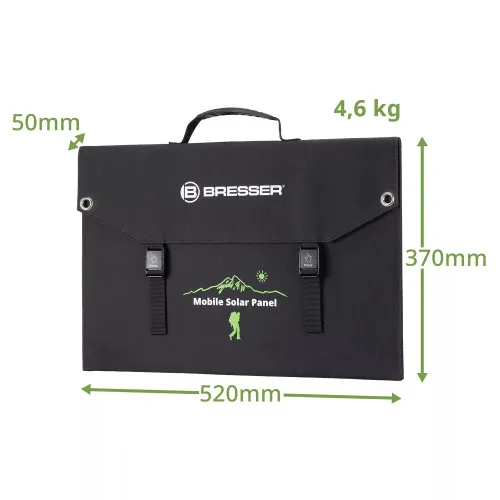 fényképe Bresser 120 Wattos mobil napelemes töltő, USB-vel,  6