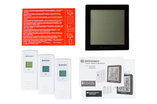 fotója Bresser Temeo Hygro Quadro időjárás állomás,  2