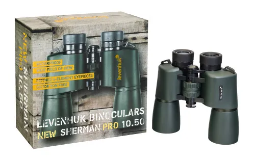 fotója Levenhuk New Sherman PRO 10x50 kétszemes távcső,  5