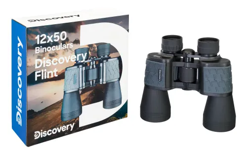 6463664 Levenhuk Discovery Flint 12x50 kétszemes távcső,  12