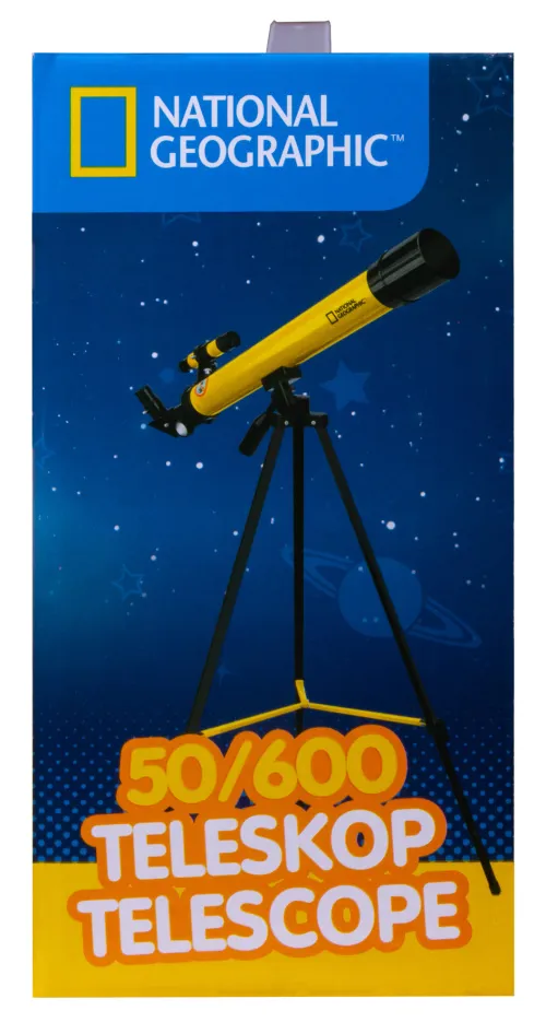 képe Bresser National Geographic 50/600 AZ teleszkóp tartóval,  12