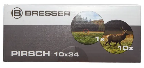 képe Bresser Pirsch 10x34 kétszemes távcső,  15