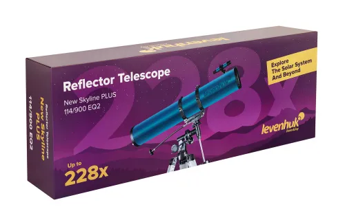 fotója Levenhuk New Skyline PLUS 114/900 EQ2 teleszkóp,  13