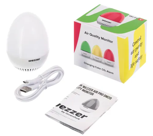 fotója Levenhuk Wezzer Air PRO DM20 levegőminőség-/zajérzékelő,  2