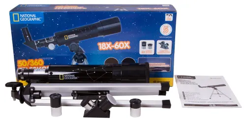 fotója Bresser National Geographic 50/360 AZ teleszkóp,  7